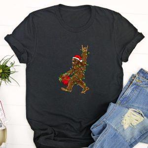 Ugly Christmas T Shirt, Santa Bigfoot Christmas…