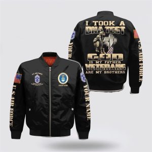Us Air Force Bomber Jacket Personalized Name Rank US Air Force Veteran Military God Is My Father Bomber Jacket Veteran Bomber Jacket 1 no388j.jpg