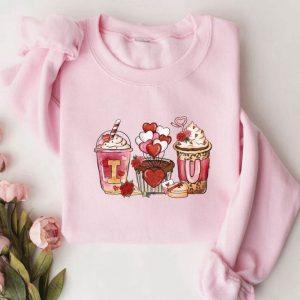 Valentines Sweatshirt, Coffee Sweatshirt, Valentine Shirt, Womens Valentines Sweatshirt