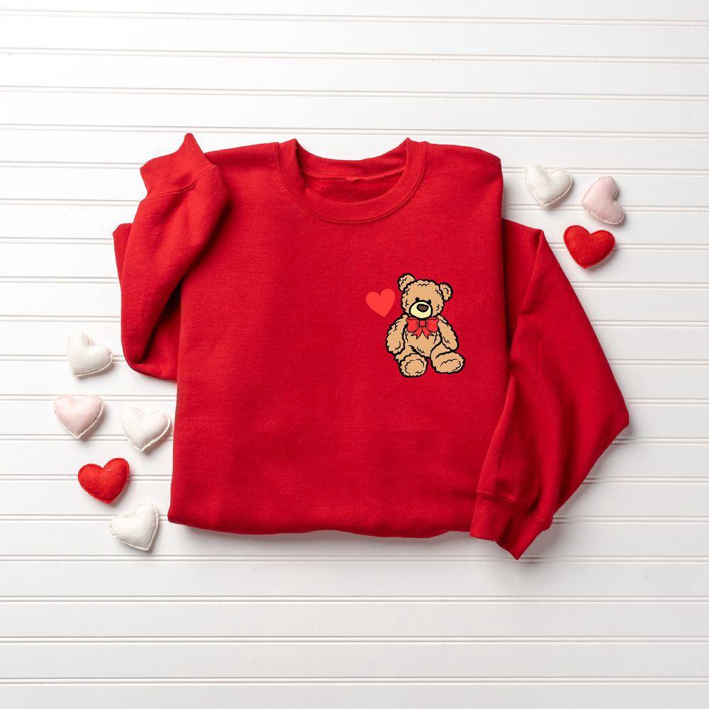 Valentines Sweatshirt, Watercolor Hearts Valentine Sweatshirt, Valentine  Graphic Tee, Womens Valentines Sweatshirt - Excoolent in 2023