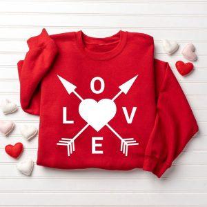 Valentines Sweatshirt Cute Love Heart Sweatshirt Valentines Sweatshirt Valentines Day Womens Valentines Sweatshirt 1 ybvwsx.jpg