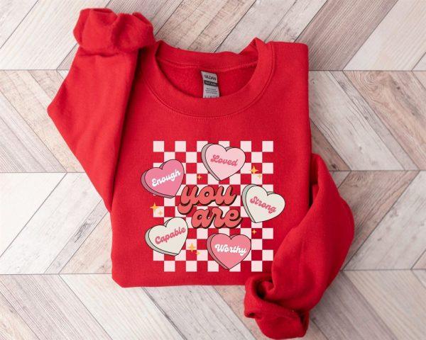 Valentines Sweatshirt, Cute Valentines Sweatshirt, Be Mine Sweatshirt, Valentines Day, Womens Valentines Sweatshirt