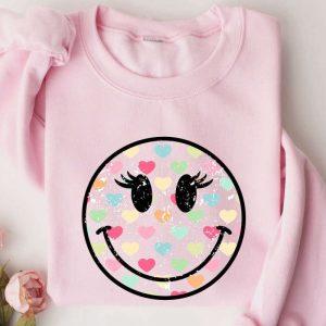 Valentines Sweatshirt Face Happy Sweatshirt Valentines Day Sweatshirt Womens Valentines Sweatshirt 2 tbqsne.jpg