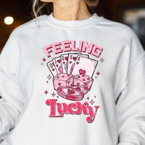 Valentines Sweatshirt Feeling Lucky Valentine Sweatshirt Retro Valentines Sweatshirt Womens Valentines Sweatshirt 4 g55gwv.jpg