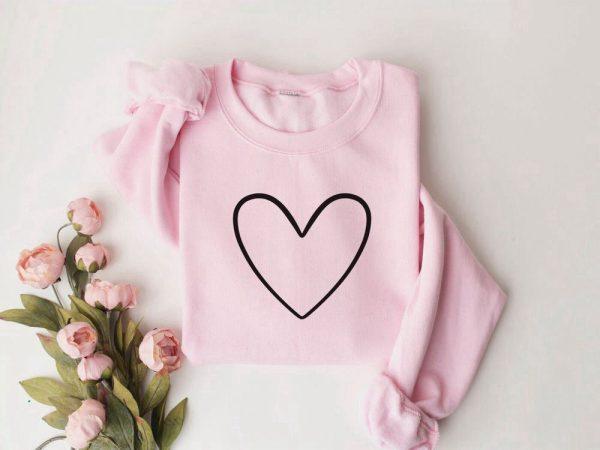 Valentines Sweatshirt, Heart Sweatshirt, Love Sweatshirt, Womens Valentines Sweatshirt