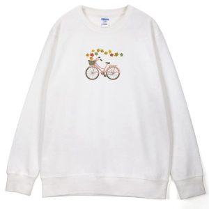 Valentines Sweatshirt Leaves And Bicycle Sweatshirt 2D Crewneck Sweatshirt Womens Valentines Sweatshirt 2 cm6rpz.jpg