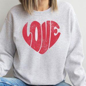 Valentines Sweatshirt, Love Hearts Sweatshirt, Valentines Day…