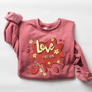 Valentines Sweatshirt Love Potion Sweatshirt Valentines Sweater Womens Valentines Sweatshirt 4 ybpjve.jpg