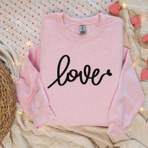 Valentines Sweatshirt, Love Sweatshirt, Valentines Day Sweatshirt,…