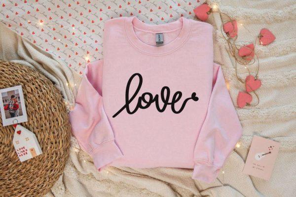 Valentines Sweatshirt, Love Sweatshirt, Valentines Day Sweatshirt, Couple Sweater, Womens Valentines Sweatshirt