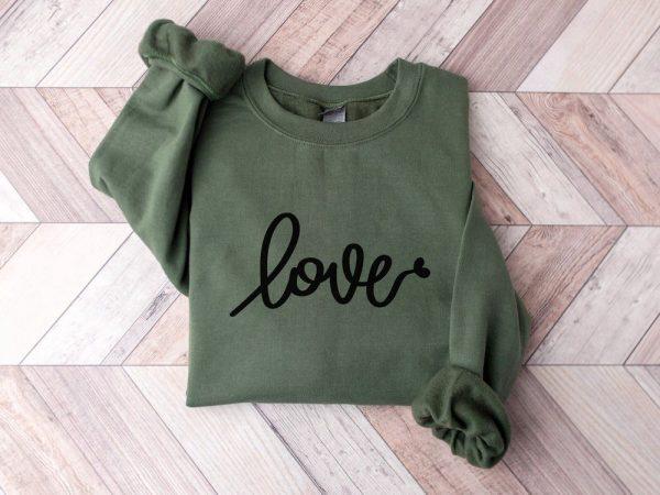 Valentines Sweatshirt, Love Sweatshirt, Valentines Day Sweatshirt, Couple Sweater, Womens Valentines Sweatshirt