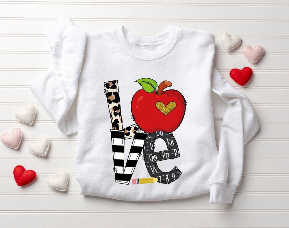 Valentines Sweatshirt, Teacher Valentine Sweatshirt, Women’s Valentines Day Sweatshirt, Womens Valentines Sweatshirt