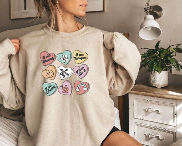 Valentines Sweatshirt, Teacher Valentine Sweatshirt, Womens Valentines Day Sweatshirt, Womens Valentines Sweatshirt