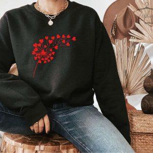 Valentines Sweatshirt Valentine Day Sweatshirt Flower Valentine Sweatshirt Dandelion Sweatshirt Womens Valentines Sweatshirt 5 qmcay5.jpg