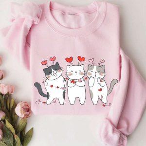 Valentines Sweatshirt Valentines Day Sweatshirt Cat Lover Sweater Valentines Day Shirts Womens Valentines Sweatshirt 2 gmupy0.jpg