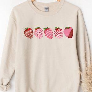 Valentines Sweatshirt Valentines Day Sweatshirt Chocolate Covered Strawberries Sweatshirt Womens Valentines Sweatshirt 1 we3r6z.jpg