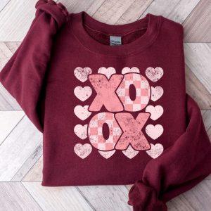 Valentines Sweatshirt Valentines Day Sweatshirt Xoxo Sweater Retro Xoxo Sweatshirt Womens Valentines Sweatshirt 2 yel6qk.jpg
