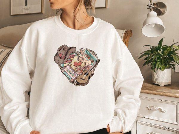 Valentines Sweatshirt, Western Sweatshirt, Howdy Valentine Shirt, Valentines Day Sweatshirt, Womens Valentines Sweatshirt