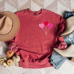 Valentines Sweatshirt Womens Valentines Day Sweatshirt Heart Balloons Sweatshirt Womens Valentines Sweatshirt 7 c1g9zl.jpg
