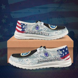 Veteran Canvas Loafer Shoes Personalized US Air Force H D Shoes With Your Name And Rank Air Force Camouflage Shoes Canvas Loafer Shoes 2 erw2zf.jpg