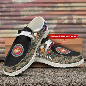Veteran Canvas Loafer Shoes Personalized US Marine Corps H D Shoes With Name And Rank Canvas Loafer Shoes 1 une408.jpg