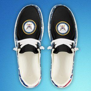 Veteran Canvas Loafer Shoes Personalized US Navy H D Shoes With Your Name And Rank US Navy Shoes Canvas Loafer Shoes 3 pigaws.jpg