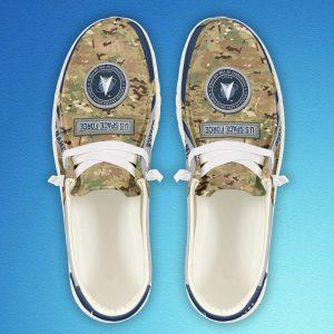 Veteran Canvas Loafer Shoes Personalized US Space Force Camouflage H D Shoes With Your Name And Rank Canvas Loafer Shoes 3 ifixa1.jpg