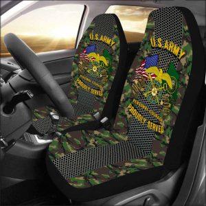 Veteran Car Seat Covers, Military Army Quartermaster Corps Car Seat Covers, Car Seat Covers Designs