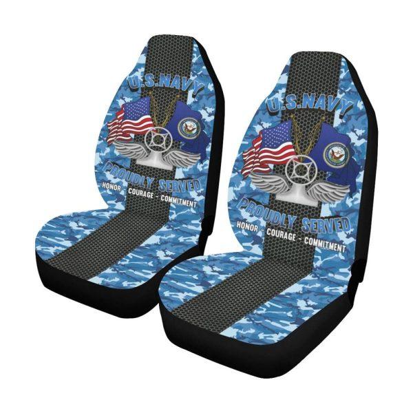 Veteran Car Seat Covers, Navy Air Traffic Controller Navy Ac Car Seat Covers, Car Seat Covers Designs