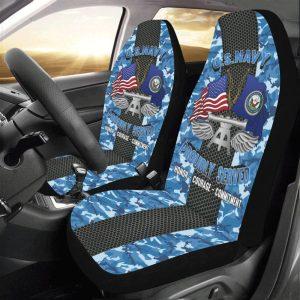 Veteran Car Seat Covers, Navy Aviation Fire Control Tech Navy Aq Car Seat Covers, Car Seat Covers Designs