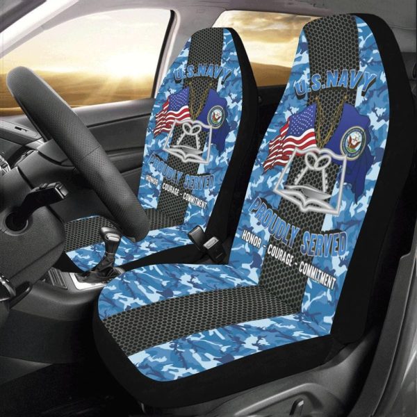 Veteran Car Seat Covers, Navy Culinary Specialist Navy Cs Car Seat Covers, Car Seat Covers Designs