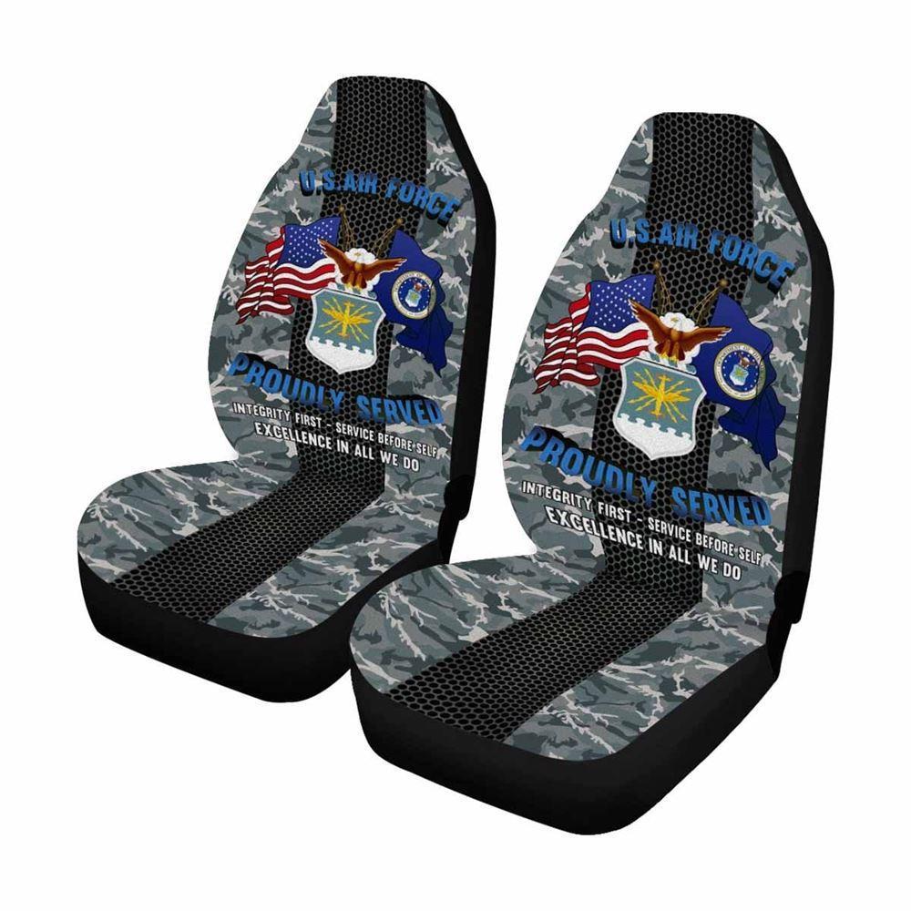 Veteran Car Seat Covers, Us Air Force Logo Car Seat Covers, Car Seat Covers Designs
