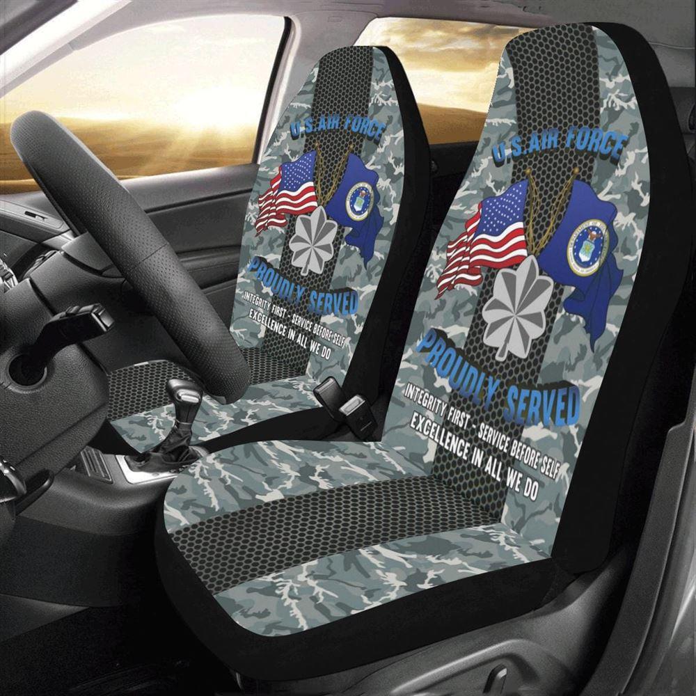 Veteran Car Seat Covers, Us Air Force O-5 Lieutenant Colonel Lt Co O5 Field Car Seat Covers, Car Seat Covers Designs
