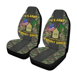 Veteran Car Seat Covers, Us Army E-9…