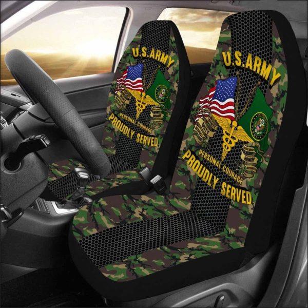 Veteran Car Seat Covers, Us Army Medical Corps Car Seat Covers, Car Seat Covers Designs