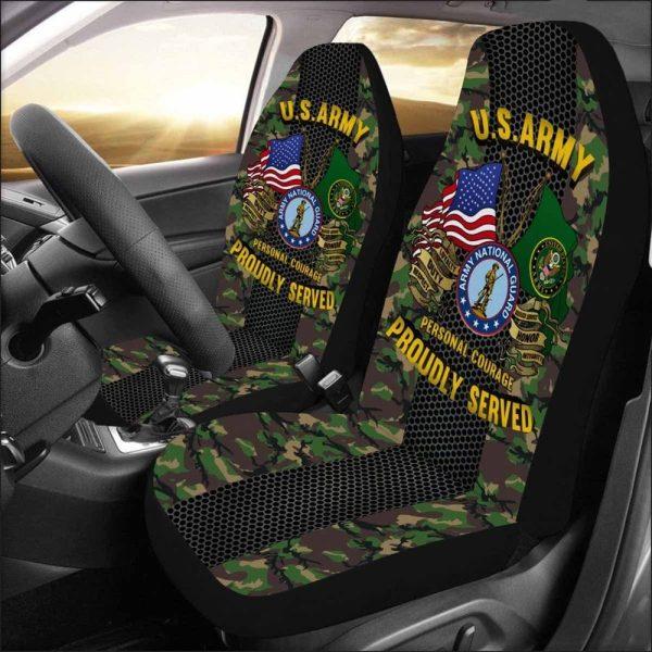 Veteran Car Seat Covers, Us Army Natinal Guard Car Seat Covers, Car Seat Covers Designs