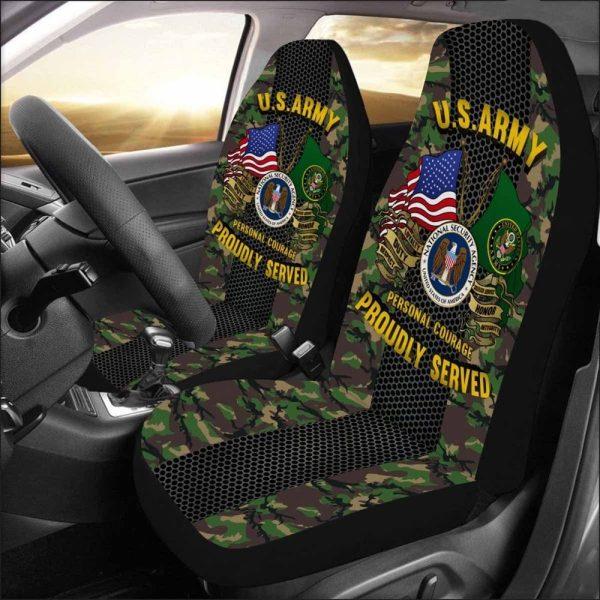 Veteran Car Seat Covers, Us National Security Agency Car Seat Covers, Car Seat Covers Designs