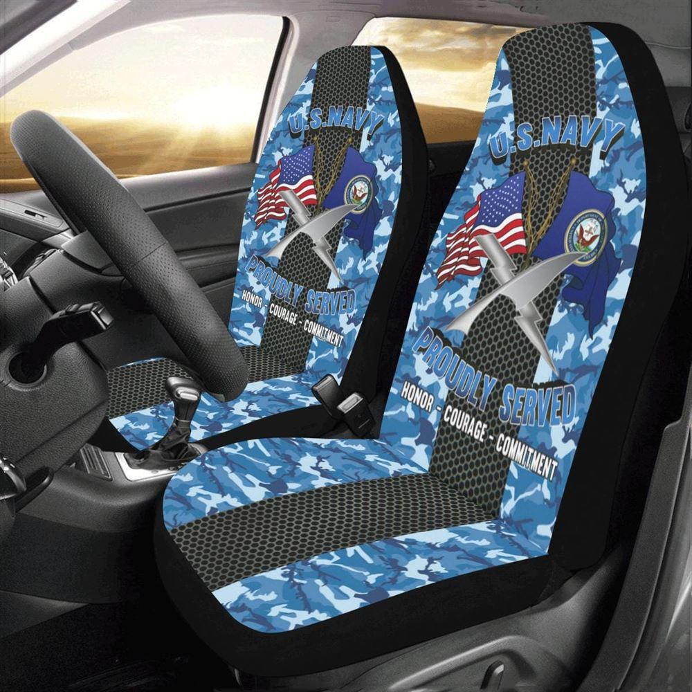 Veteran Car Seat Covers, Us Navy Cryptologic Technician Navy Ct Car Seat Covers, Car Seat Covers Designs