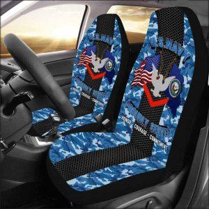 Veteran Car Seat Covers, Us Navy E-4…