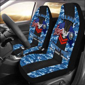 Veteran Car Seat Covers, Us Navy E-5…