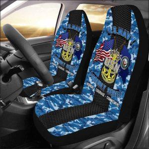 Veteran Car Seat Covers, Us Navy E-9…