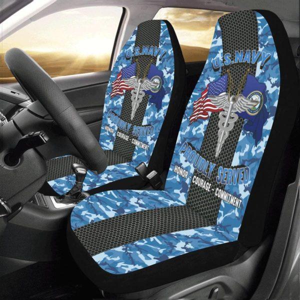 Veteran Car Seat Covers, Us Navy Hospital Corpsman Navy Hm Car Seat Covers, Car Seat Covers Designs