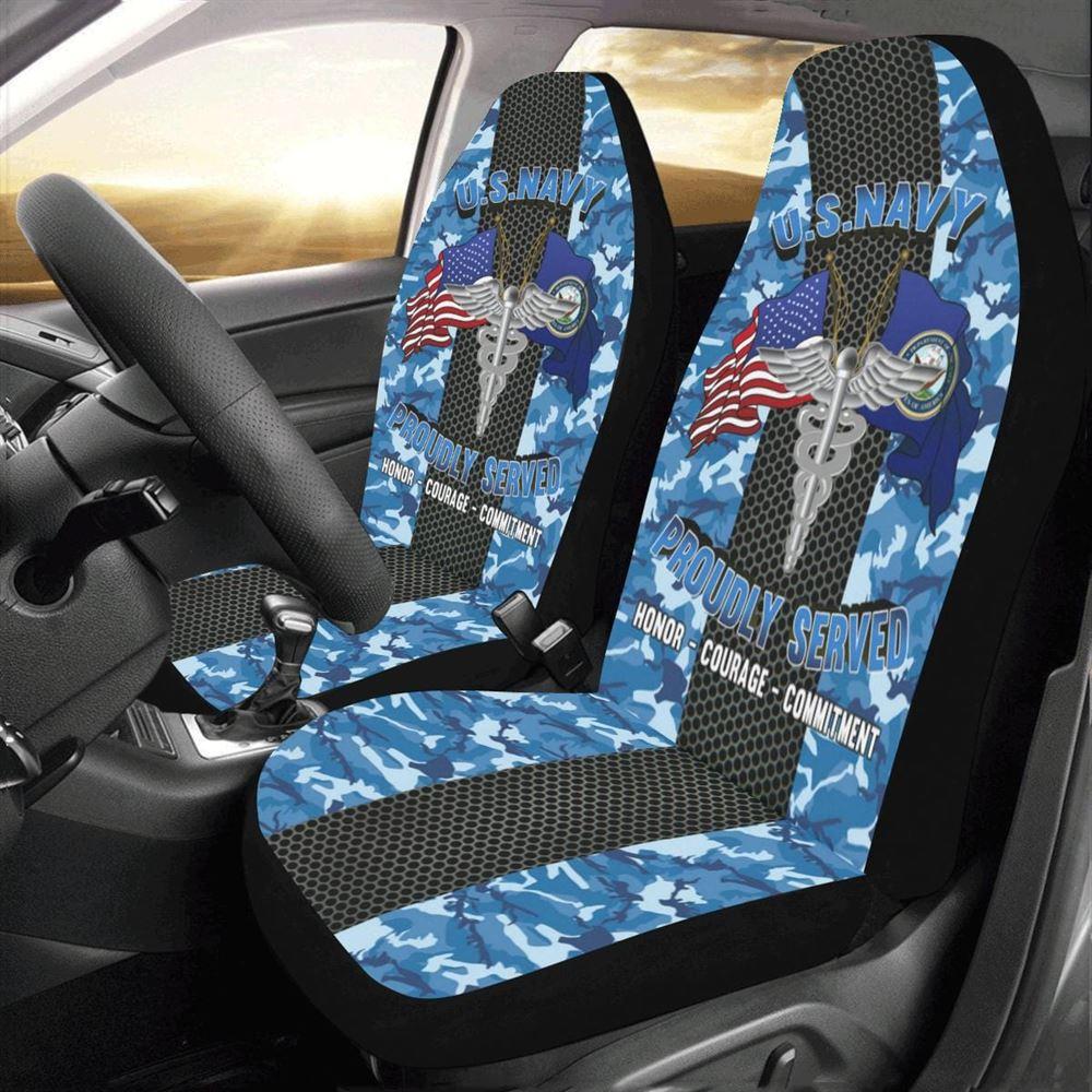 Veteran Car Seat Covers, Us Navy Hospital Corpsman Navy Hm Car Seat Covers, Car Seat Covers Designs