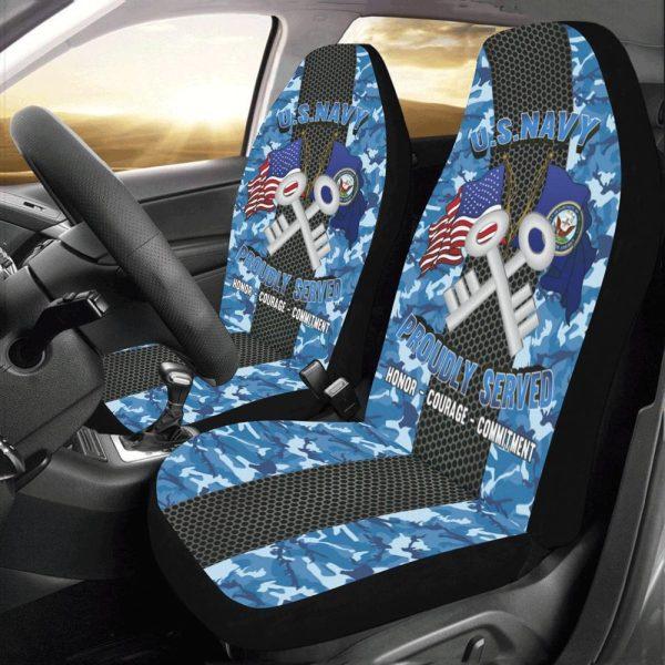 Veteran Car Seat Covers, Us Navy Logistics Specialist Navy Ls Car Seat Covers, Car Seat Covers Designs