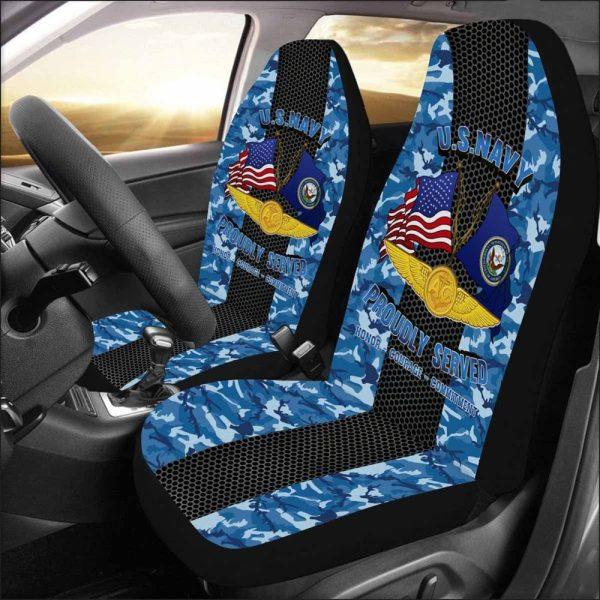 Veteran Car Seat Covers, Us Navy Naval Aircrew Warfare Specialist Car Seat Covers, Car Seat Covers Designs