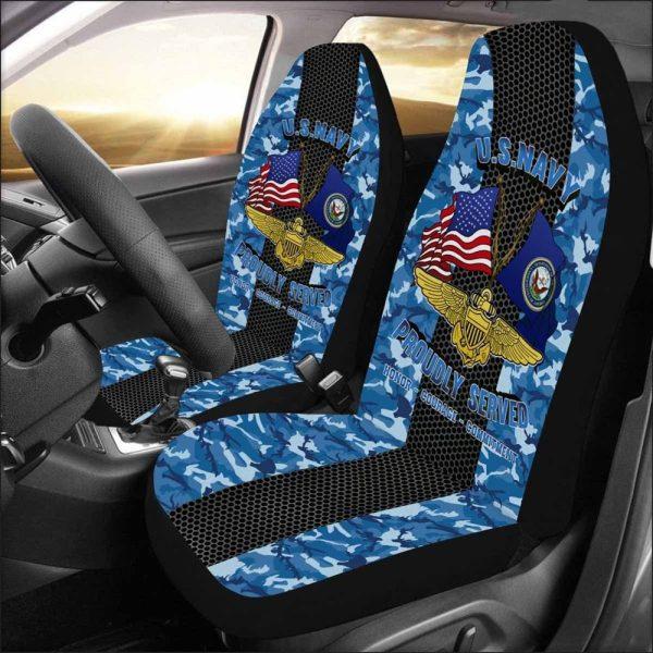 Veteran Car Seat Covers, Us Navy Naval Aviator Car Seat Covers, Car Seat Covers Designs