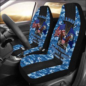 Veteran Car Seat Covers, Us Navy Retired…