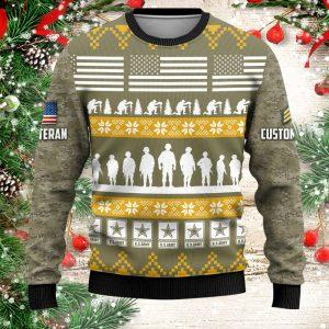Veterans Sweater Personalized US Army Veteran Christmas Knitted Sweater With Your Military Rank Military Sweater Military Sweater Men s 2 bx3coj.jpg