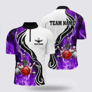 Bowling Jersey, Mens Bowling Bowling Jersey Shirt…