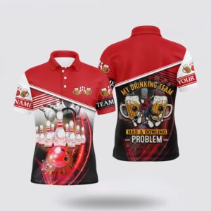 Bowling Polo Shirt, Funny Bowling Polo Shirts…